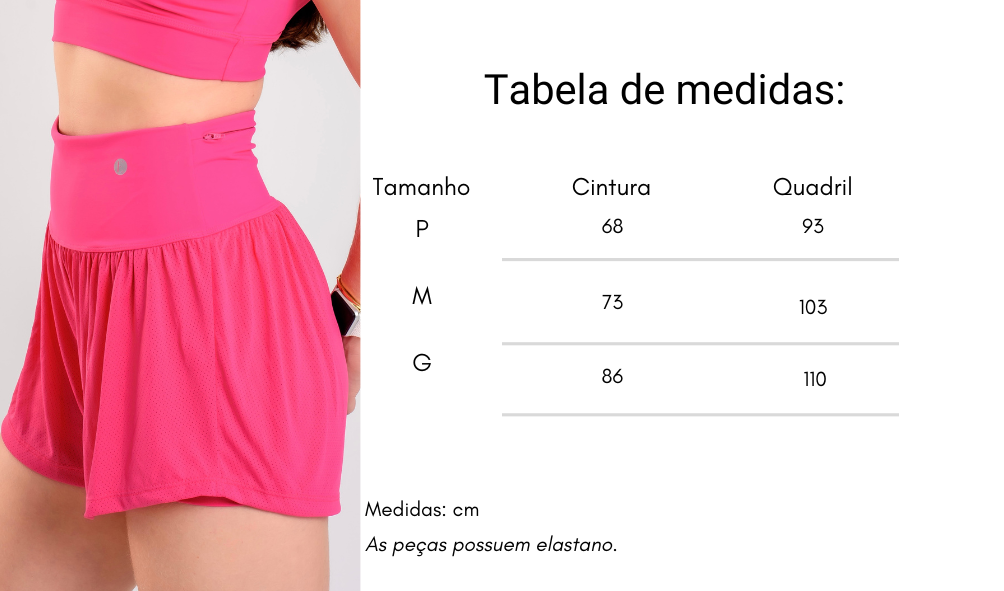 Tabela de medidas